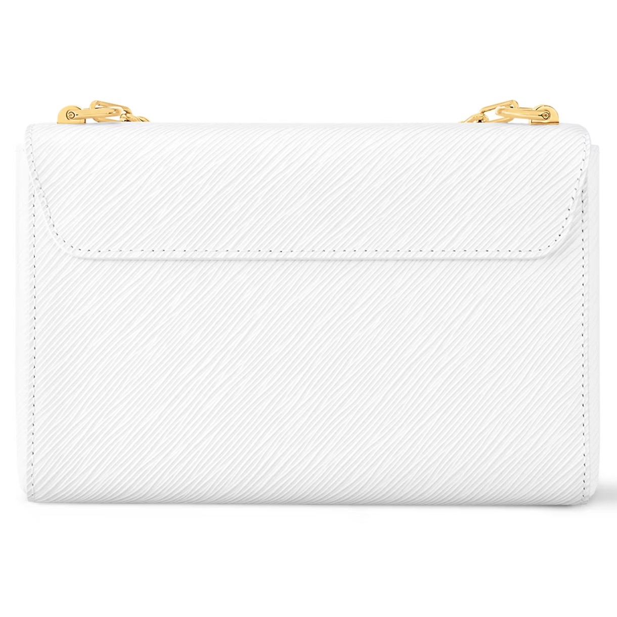 Túi đeo vai khóa xoay Louis Vuitton LV x TM Twist MM Slim White 6